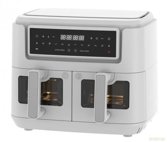 Sobczyk - Dual zone airfryer 9L - White