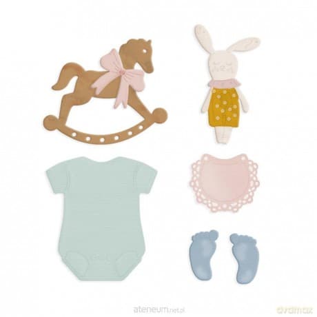 Zestaw wykrojników - Baby 6szt