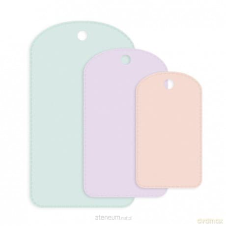 Zestaw wykrojników - Tagi 3szt