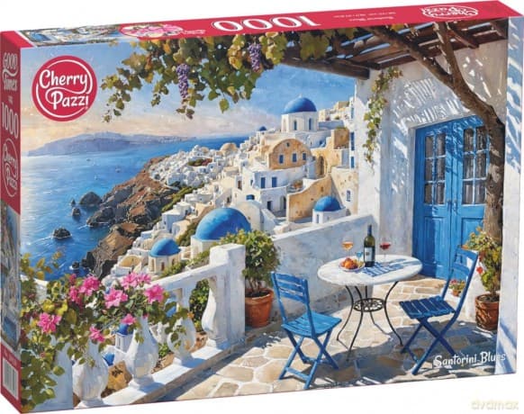 CHERRYPAZZI 1000 el. Santorini Blues 30936
