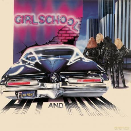 Girlschool: Hit And Run (Marble)