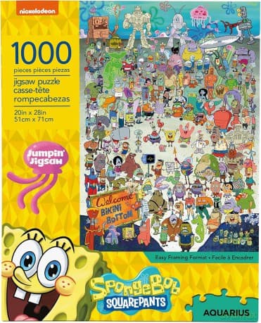 Spongebob Squarepants: Spongebob Squarepants - Cast 1000 Piece Jigsaw Puzzle