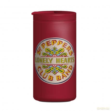 The Beatles: Travel Mug Metal (350Ml) - The Beatles (Sgt. Pepper)