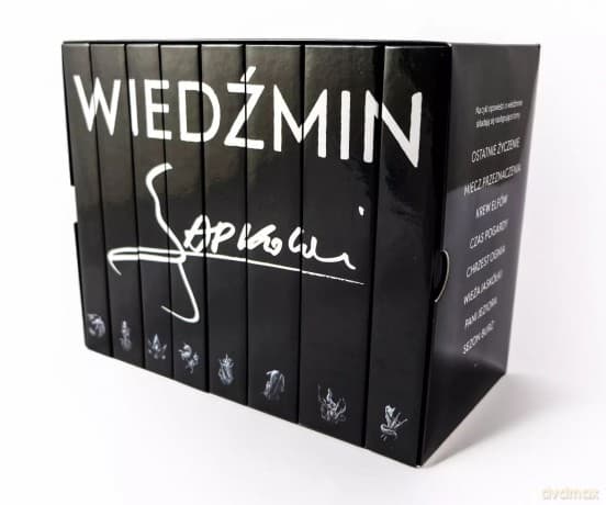 Wiedźmin Pakiet 8 tomów Premium - Andrzej Sapkowski