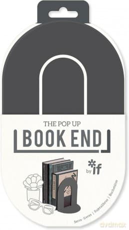 Book End Podpórka pod książki ciemny szary