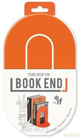 Book End Podpórka pod książki pomarańczowa