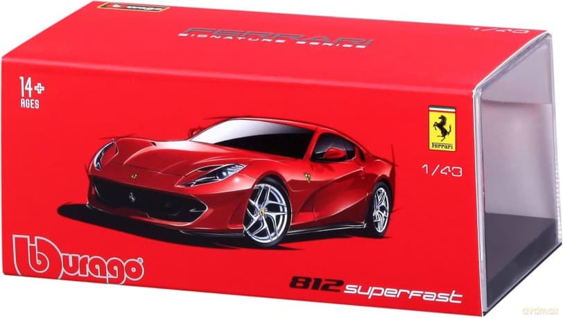 Ferrari 812 Superfast Red