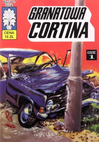 Kapitan Żbik (Tom 47) Granatowa cortina - Władysław Krupka, Jerzy Wróblewski