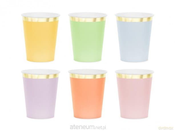 Kubeczki mix 220ml 6szt