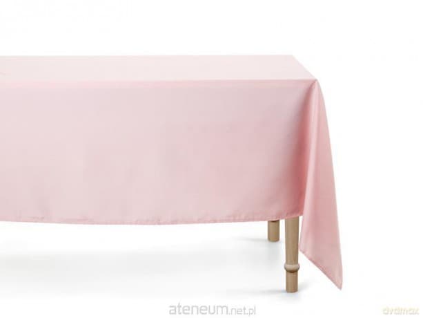 Obrus brudny róż 180x300cm