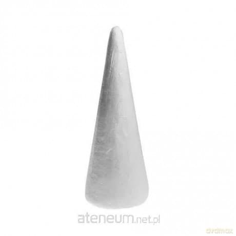 Styropianowy stożek 25cm 12szt