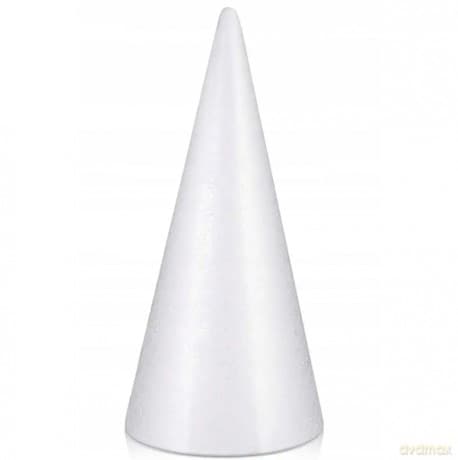 Styropianowy stożek 35cm