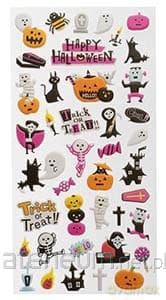 Urocze piankowe naklejki halloweenowe