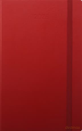 Kalendarz 2025 12M Moleskine L tygodniowy Scarlet Red 13x21