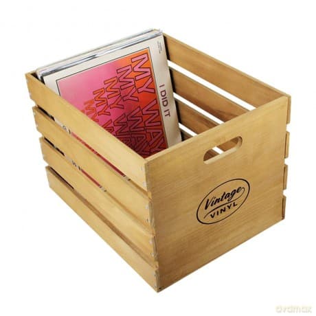 Vinyl Record Crate