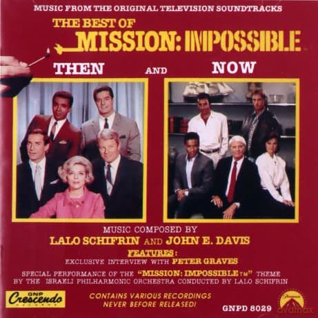 The Best Of Mission Impossible soundtrack (Lalo Schifrin and John E. Davis)