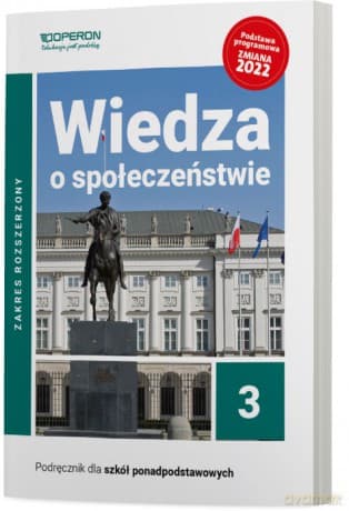Wiedza o Społeczeństwie Podręcznik 3 Liceum I Technikum Zakres Rozszerzony EDYCJA 2024 - Maciej Batorski