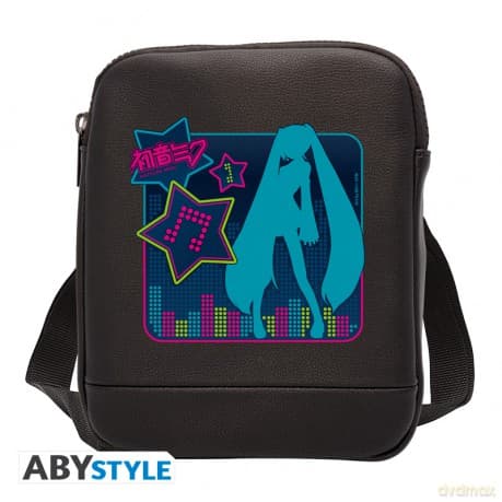 HATSUNE MIKU - Messenger Bag Miku Silouette - Vinyl Small Size