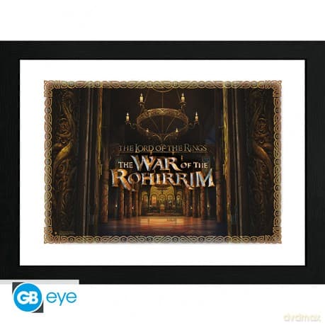 LORD OF THE RINGS - Plakat w ramie - TWOTR - Throne (30x40)