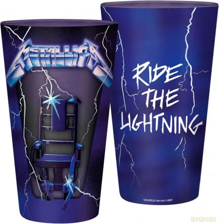 METALLICA - Premium Large Glass - 400ml - Ride the Lightning