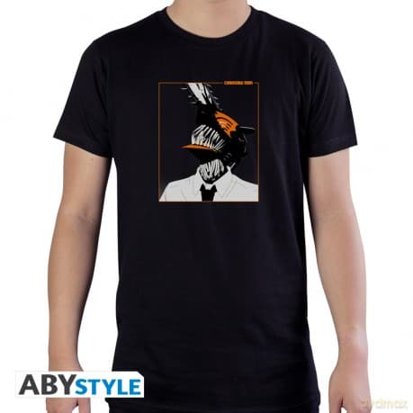 CHAINSAW MAN - Tshirt Chainsaw Man man SS black - basic