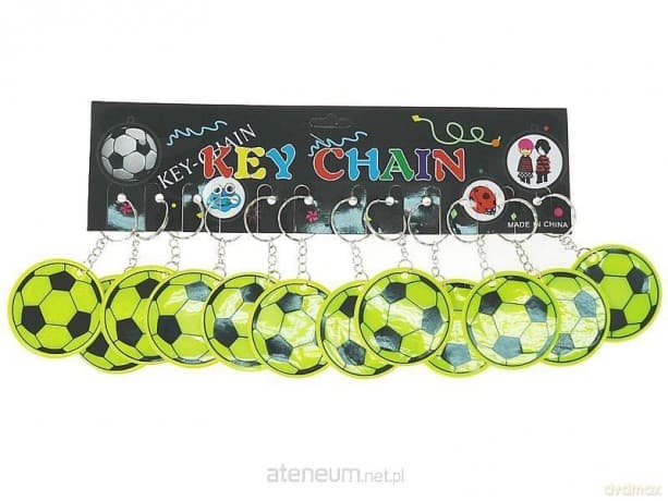 Brelok odblaskowy Piłka (12szt)