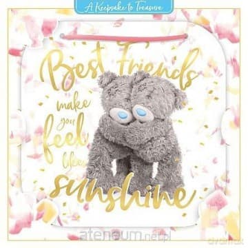 Kartka holograficzna 3D Best Friends