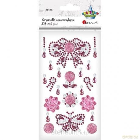 Kryształki samoprzylepne 22szt