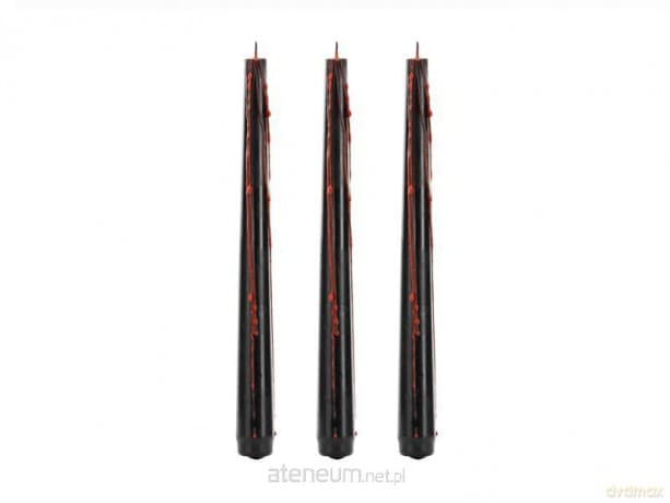Świece krwawiące 20.4cm 3szt