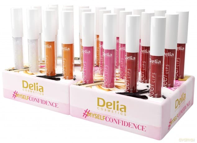 DELIA COSMETICS Zestaw startowy SWEET LIPS LIP OIL Błyszczyki do ust 3ml (4x 6szt)