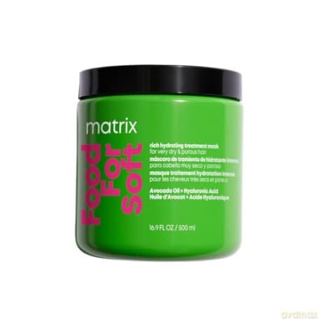 Matrix Food For Soft Hydra Hair Mask (Rich Hydra ting Treatment Mask) - Volume: 500 ml dla kobiety