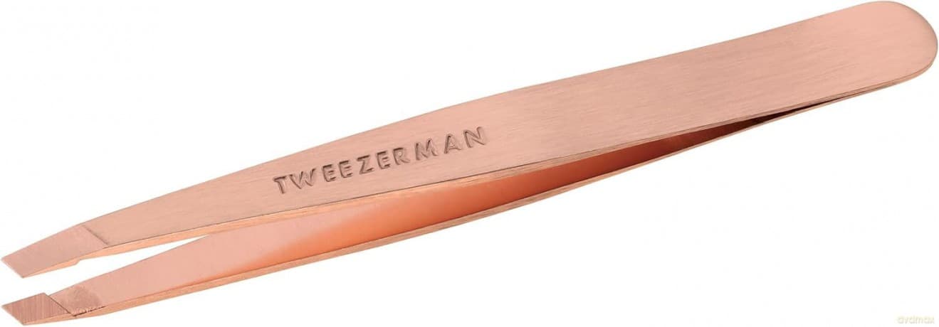Tweezerman Slant Rose Gold Tweezers unisex