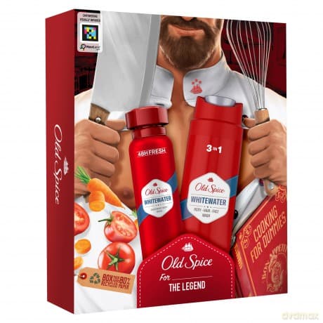 Old Spice Dárková sada péče o tělo WhiteWater Chef dla mężczyzny