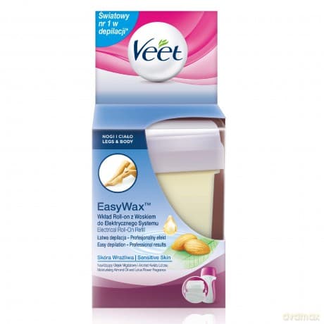 Veet Foot wax filling for electric set EasyWax 50 ml dla kobiety