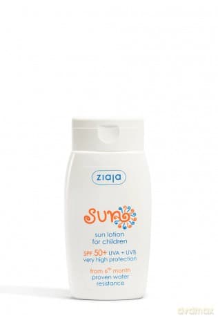 Ziaja Mléko na opalování pro děti 6M+ SPF 50+ Sun (Sun Lotion) 125 ml
