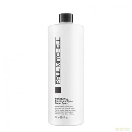 Paul Mitchell Firm Style Freeze and Shine Super Spray (Maximum Hold Finishing Spray) - Volume: 1000 ml dla kobiety