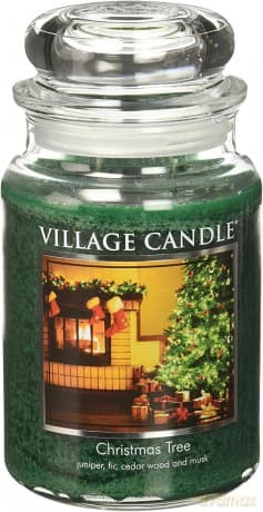Village Candle Scented candle in glass Christmas Tree 602 g unisex