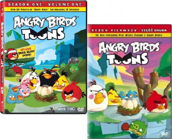 Angry Birds Toons sezon 1 część 1-2 Pakiet