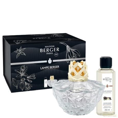 Maison Berger Paris Gift set catalytic lamp Kali transparent + refill Magnificent vanilla 250 ml unisex