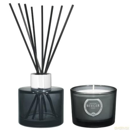Maison Berger Paris Gift set aroma diffuser Variation black Velvet of Orient 90 ml + candle 80 g unisex