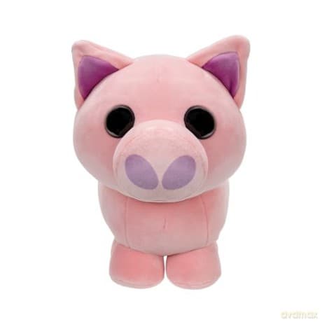 Adopt Me! Collector Plush - Pig - Series 3 - Rare In-Game Stylization Plush - Toys for Kids Featuring Your Favorite Pet, Ages 6+