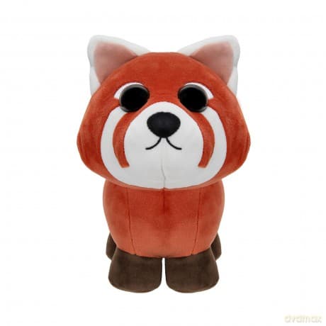 Adopt Me! Collector Plush - Red Panda - Series 3 - Ultra-Rare In-Game Stylization Plush - Toys for Kids Featuring Your Favorite Pet, Ages 6+