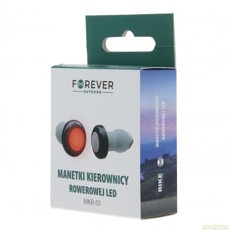 Forever Outdoor manetki kierownicy rowerowej LED MKR-01