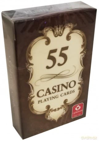 CASINO - karty do gry 55 kart Cartamundi