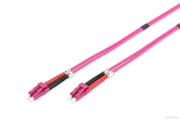 Patch cord światłowodowy FO LC-LC MM 50/125 OM4 duplex LSOH 5m