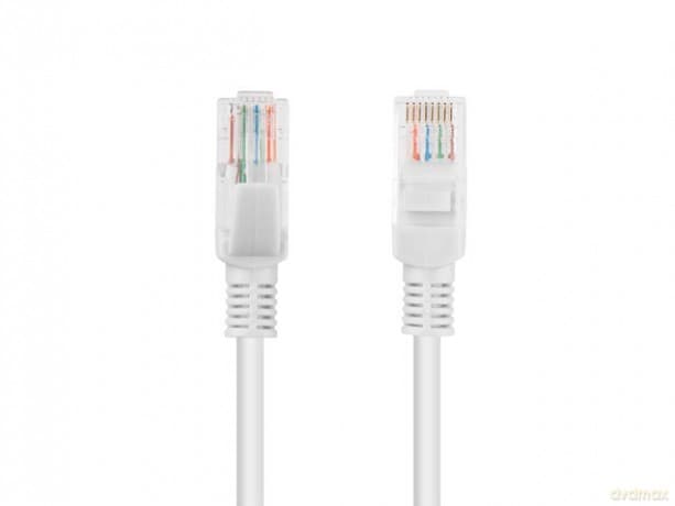 PATCHCORD KAT.5E 0.5M SZARY FLUKE PASSED LANBERG