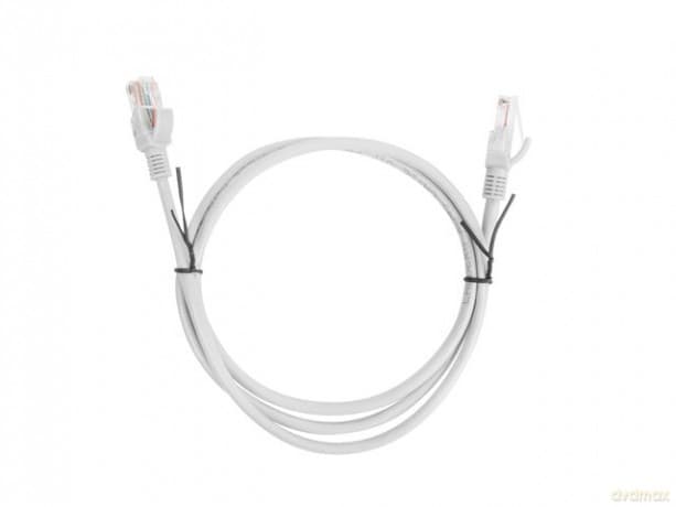 Patchcord kat.5e 1.0M UTP szary