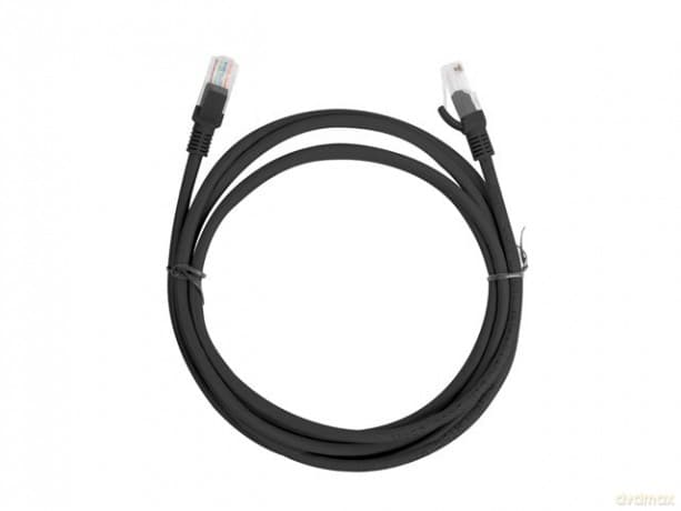 Patchcord kat.5e 2.0M UTP czarny