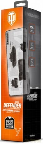 Podkładka pod mysz DEFENDER WT90 - wersja limitowana WORLD OF TANKS