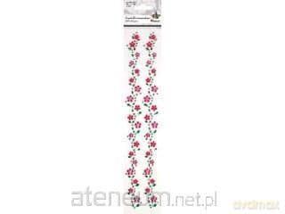 Kryształki samoprzylepne na pasku Kwiaty 2szt